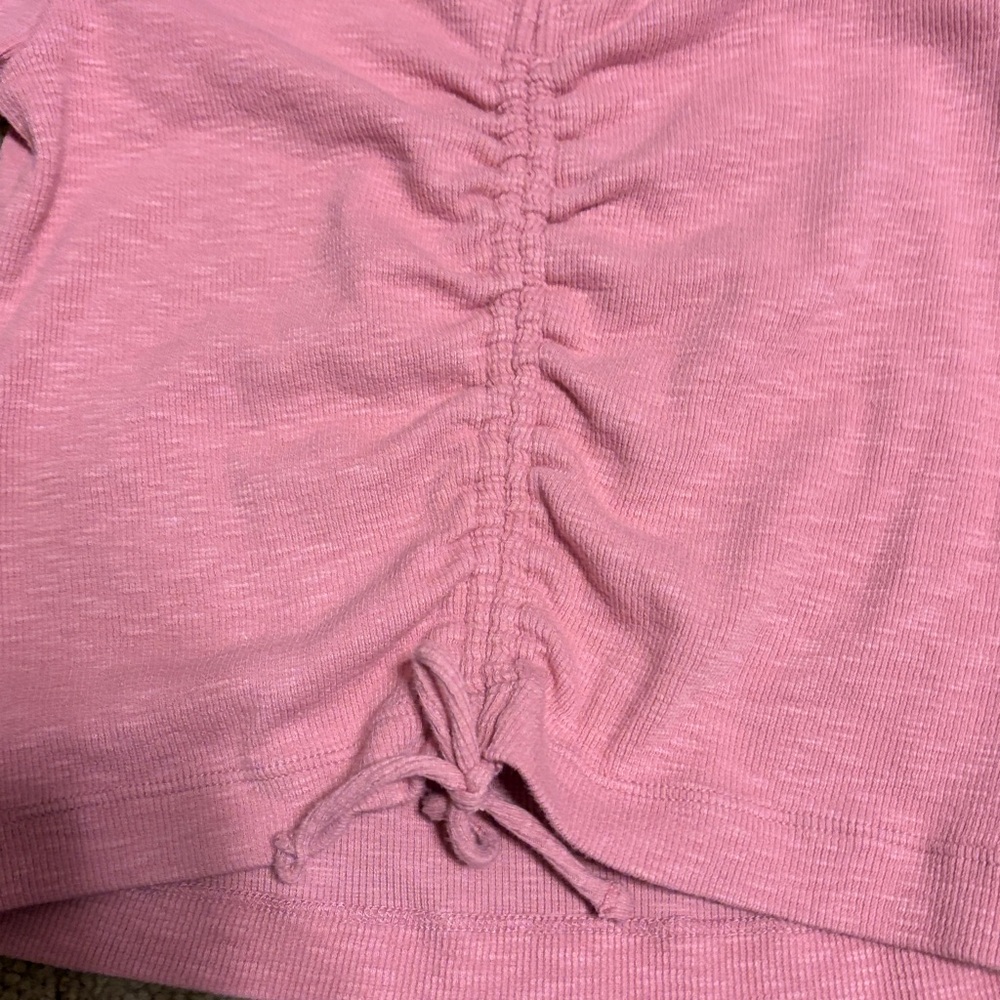 Gap Ribbed Ruched Top - Picture 2 of 3